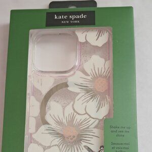 Kate Spade Liquid Glitter Case. IPHONE 16 Pro Max.BNWT/Box